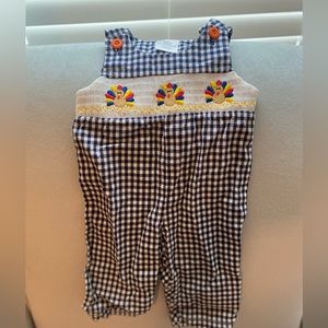 Precious Smocked Turkey Jumper